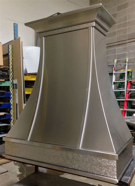 sheet metal hood vent|custom stainless steel range hood.